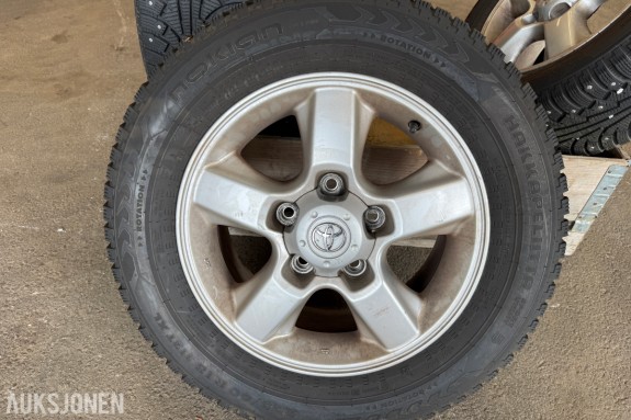 4 stk Toyota Land Cruiser hjul
