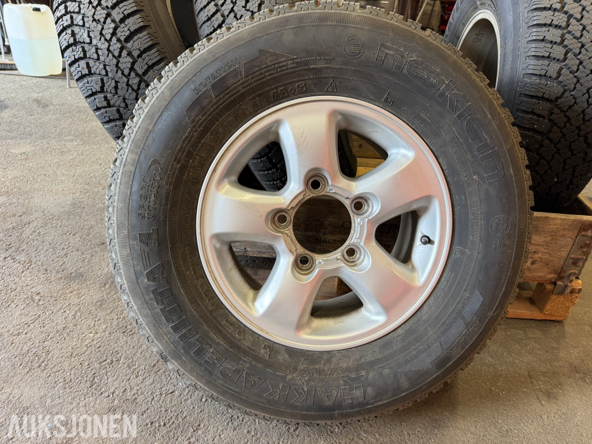 4 stk Toyota Land Cruiser hjul