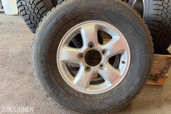 4 stk Toyota Land Cruiser hjul