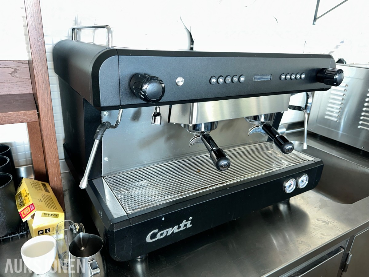 2023 Conti CC202 D – Profesjonell 2-gruppers espressomaskin