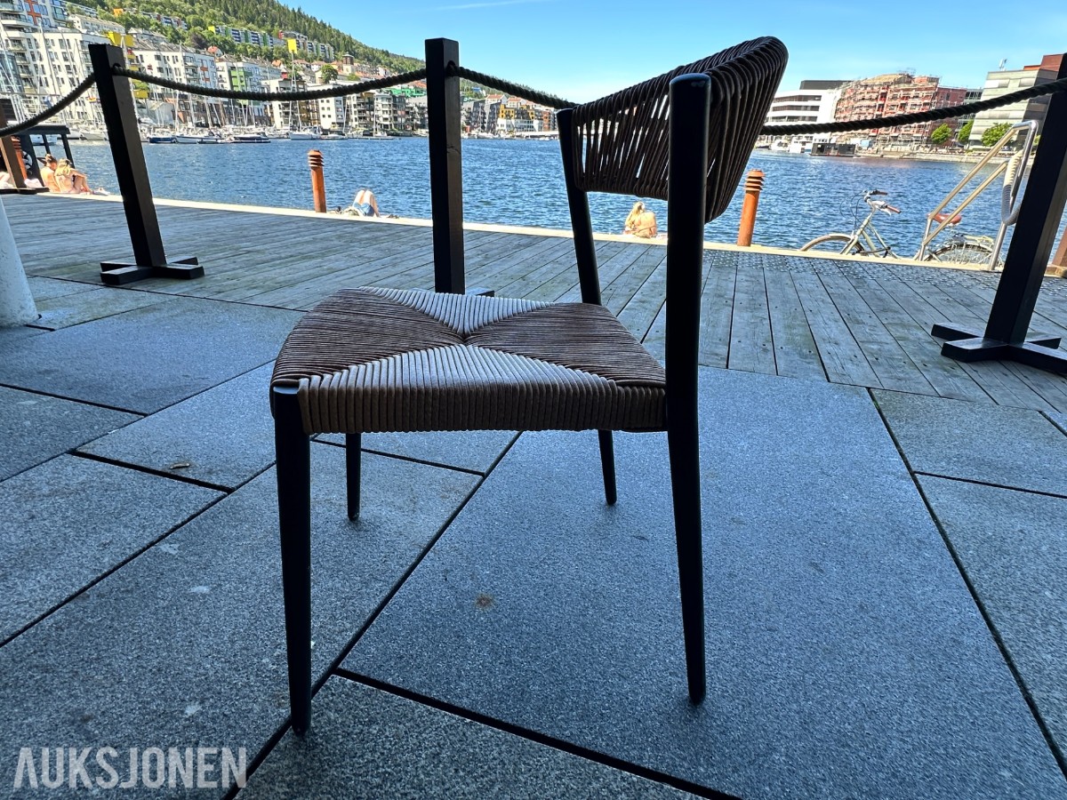 Satelliet stablestoler – 33 stk. profesjonelle restaurant-/utestoler