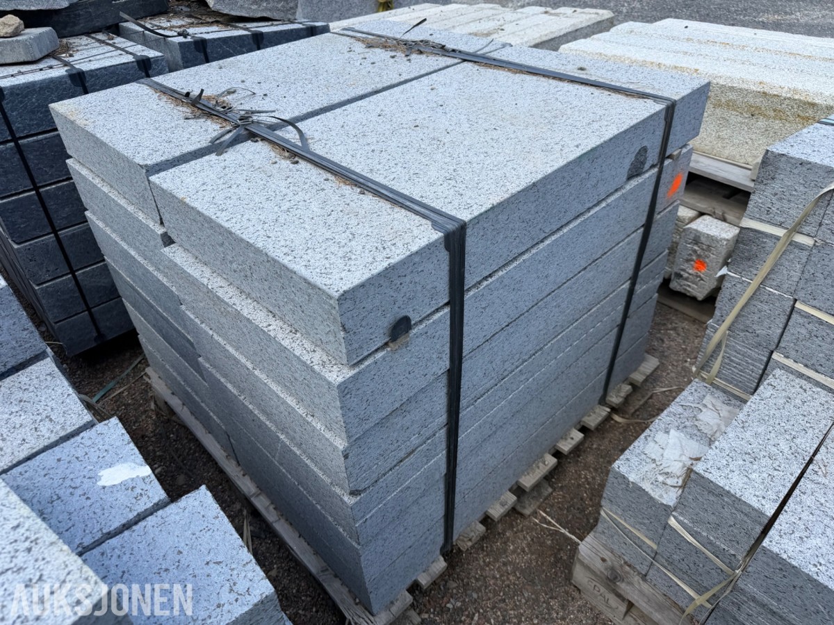Granittheller 106 x 55 x 13 cm – 12 stk
