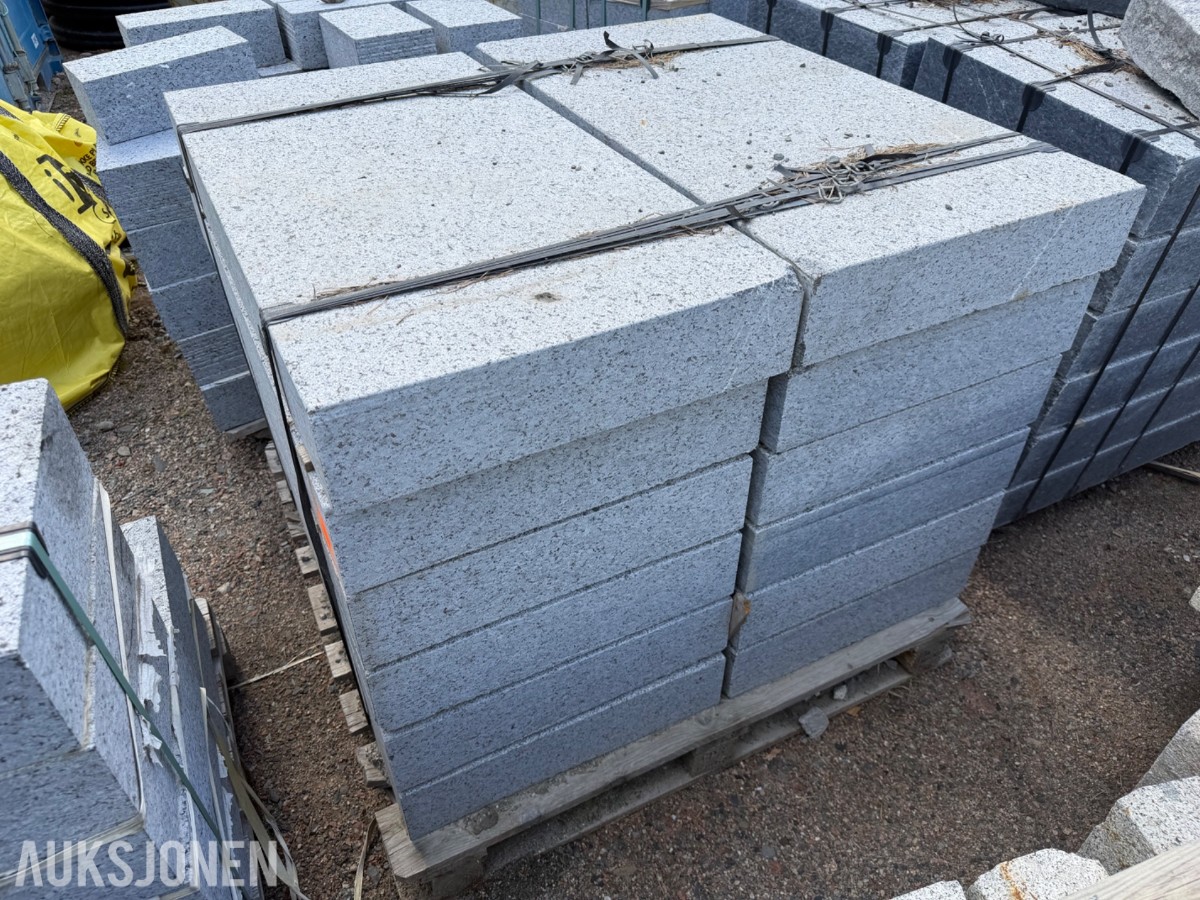 Granittheller 106 x 55 x 13 cm – 12 stk