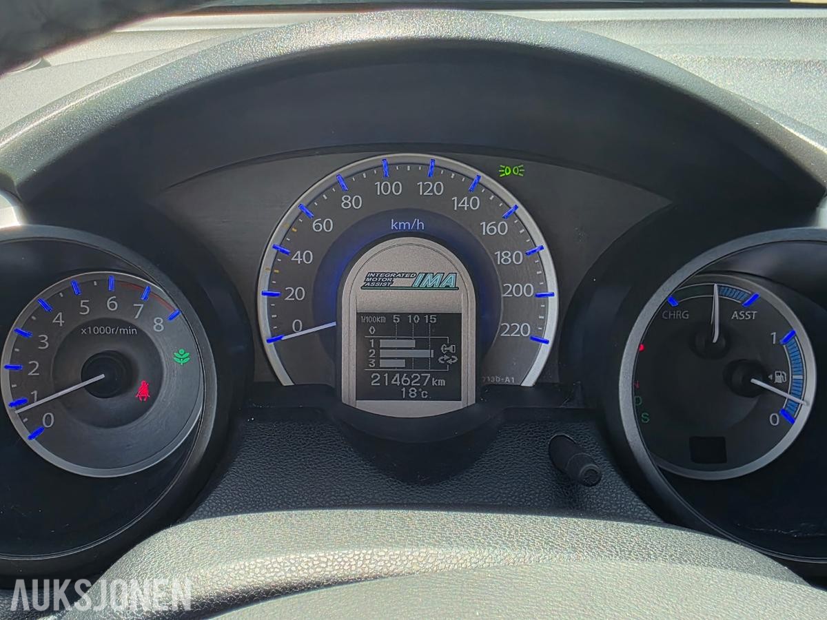 2012 HONDA JAZZ HYBRID AUTOMAT – EU-GODKJENT TIL 2027 – SOMMER- OG VINTERHJUL