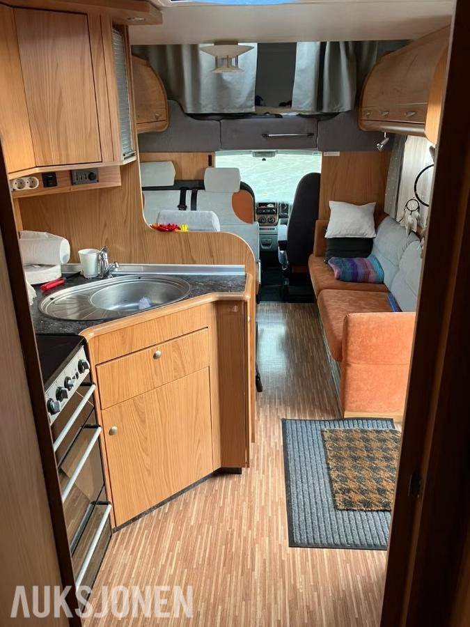 2008 Bürstner stor Campingbil Registrert for 6 personer