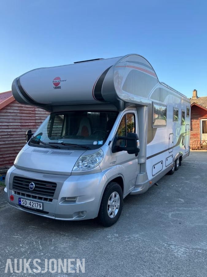 2008 Bürstner stor Campingbil Registrert for 6 personer