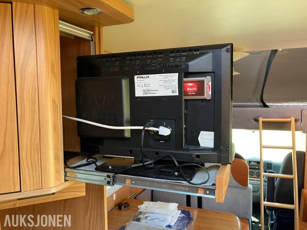 2008 Bürstner stor Campingbil Registrert for 6 personer