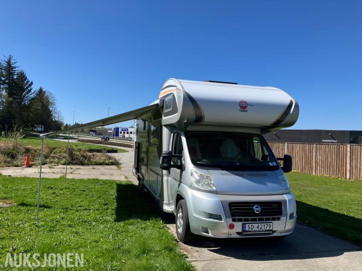2008 Bürstner stor Campingbil Registrert for 6 personer