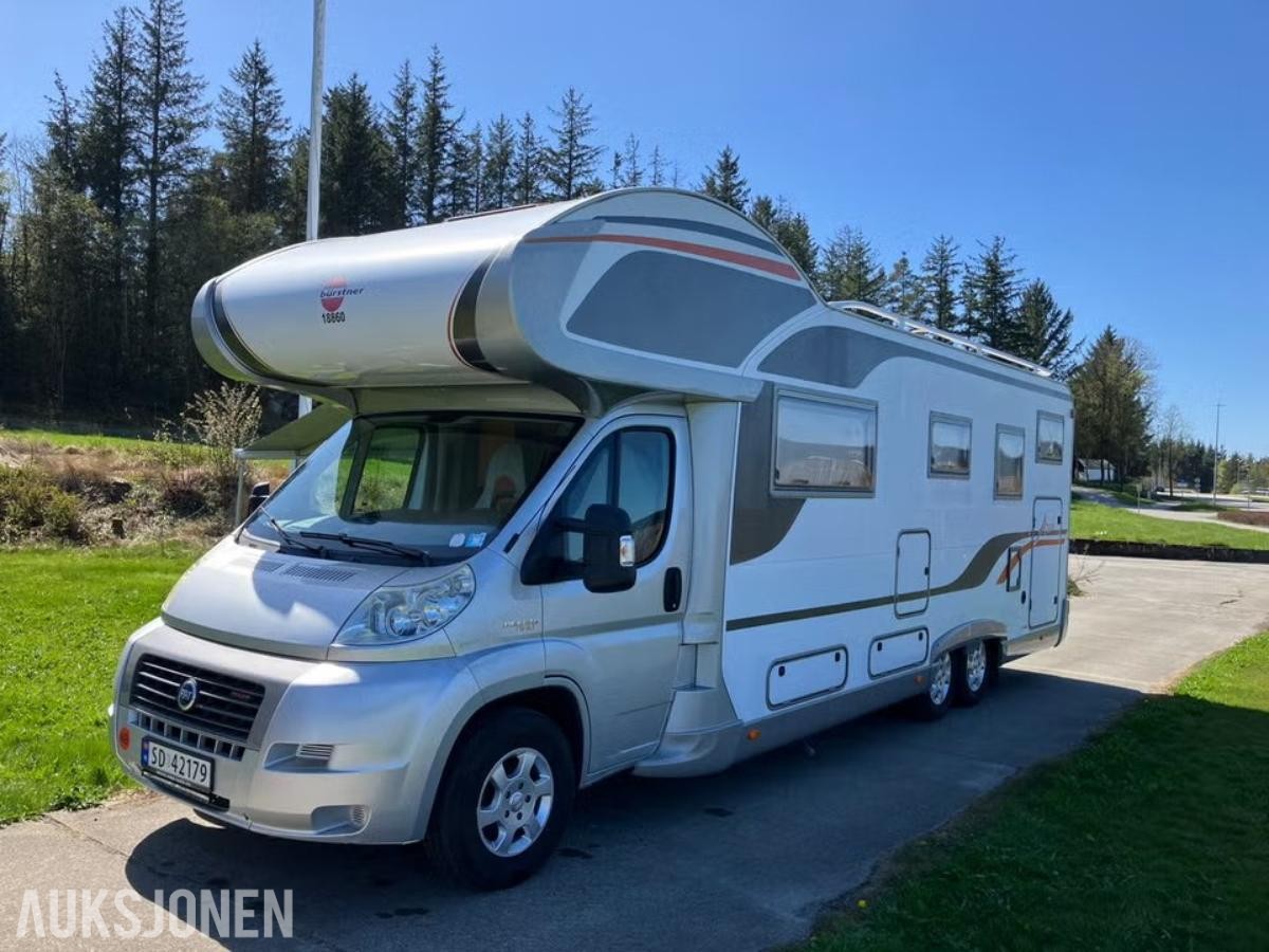 2008 Bürstner stor Campingbil Registrert for 6 personer