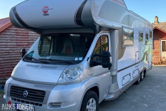 2008 Bürstner stor Campingbil Registrert for 6 personer