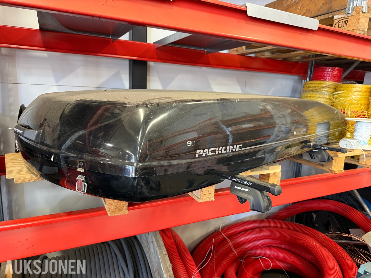 Packline 90 Takboks / skiboks med Mont Blanc takstativ