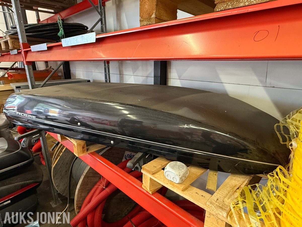 Packline 90 Takboks / skiboks med Mont Blanc takstativ
