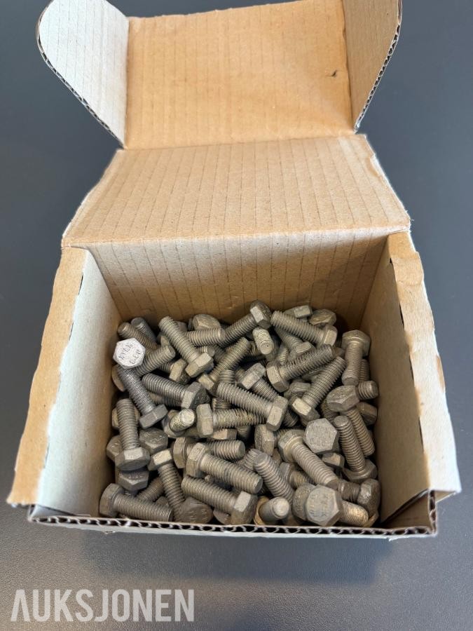Maskinskruer VFZ 8.8 Diverse M8 galvanisert 