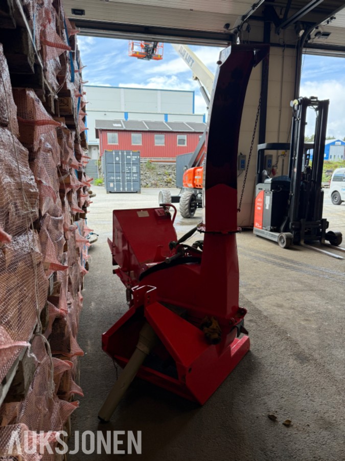 Jansen BX62RS PTO Flishugger – 3-punktfeste