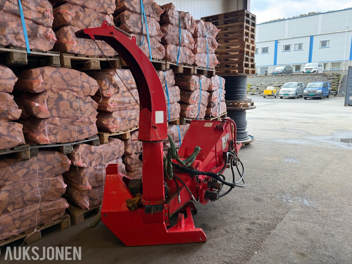 Jansen BX62RS PTO Flishugger – 3-punktfeste
