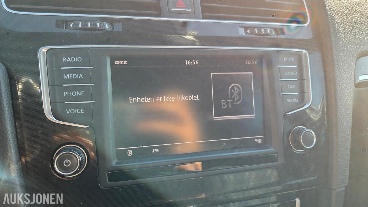 2016 Volkswagen GOLF GTE 1.4-150 Rep objekt, 193000km