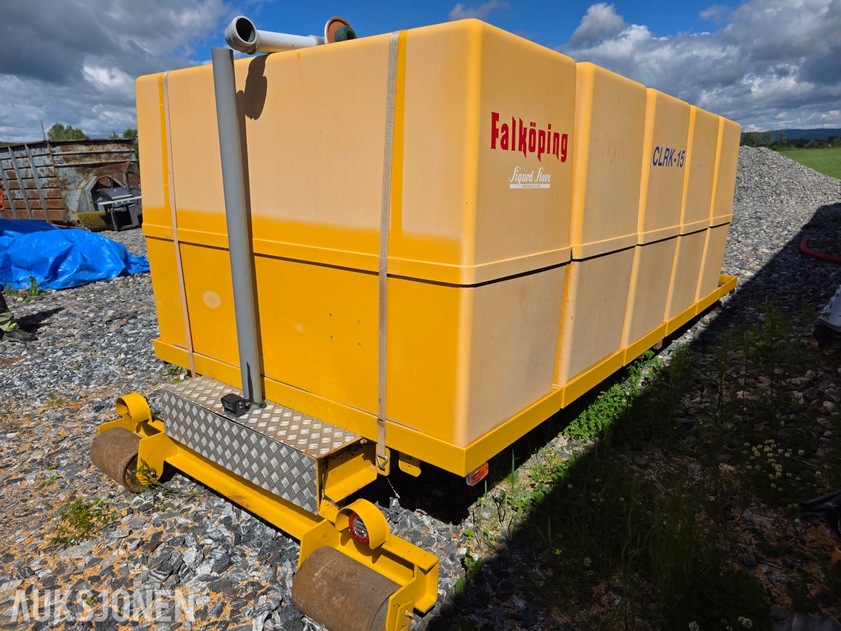 2014 Falkøping vanntanker CLRK-15 10000 liter