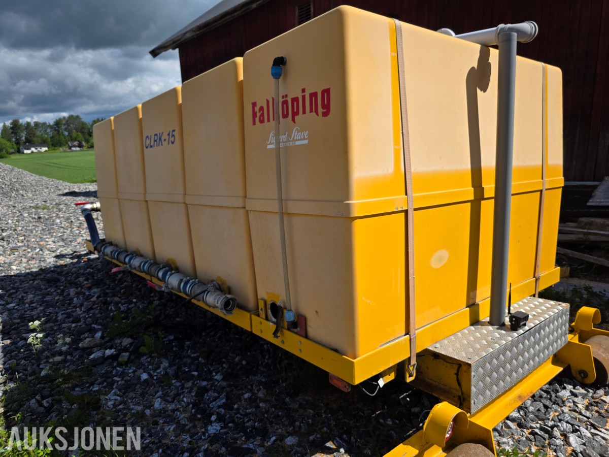 2014 Falkøping vanntanker CLRK-15 10000 liter