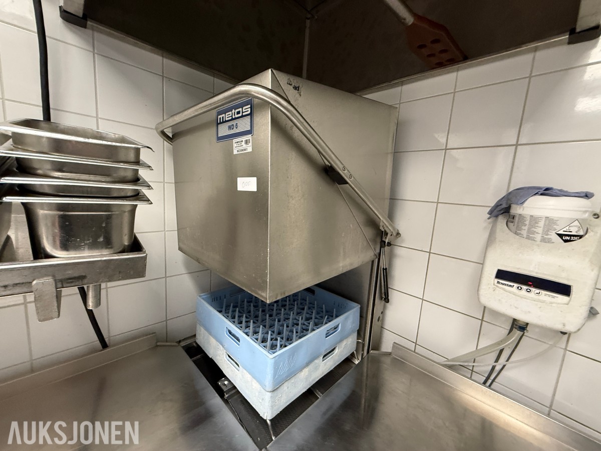 Metos WD-6 hetteoppvaskmaskin for storkjøkken