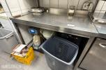 Arbeidsbenk i rustfritt stål