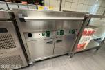 Varmholdningsbenk / tallerkenvarmer i rustfritt stål