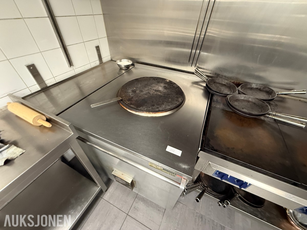 Kommersiell Tandoori-ovn i rustfritt stål