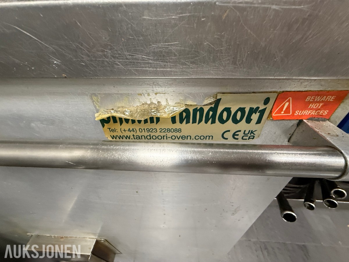 Kommersiell Tandoori-ovn i rustfritt stål
