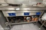 Profesjonell elektrisk stekeplate / grillbord i rustfritt stål