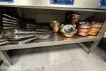 Profesjonell elektrisk stekeplate / grillbord i rustfritt stål