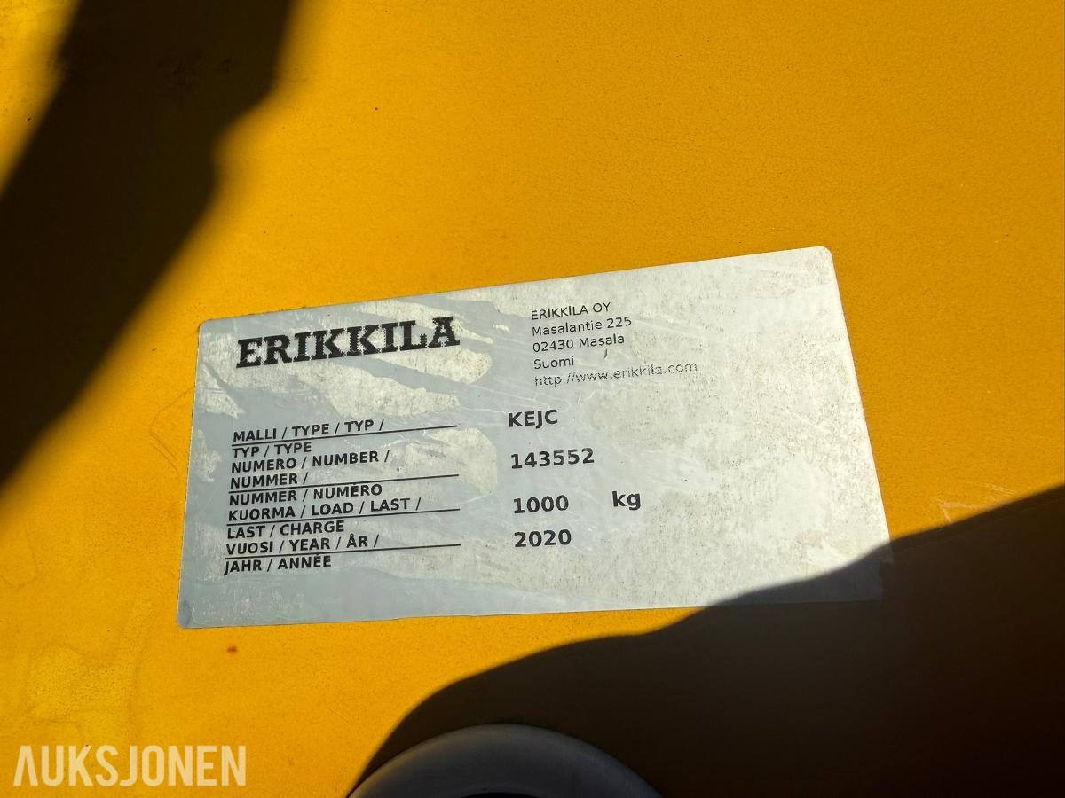 2020 Erikkila KEJC svingkran -1.000 kg