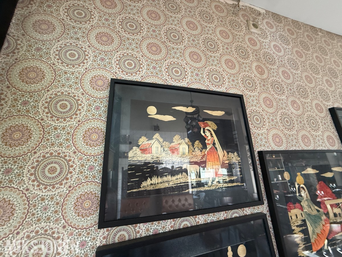 5 innrammede orientalske/indiske kunstbilder – selges samlet
