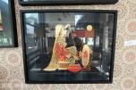 5 innrammede orientalske/indiske kunstbilder – selges samlet