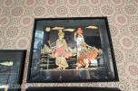 5 innrammede orientalske/indiske kunstbilder – selges samlet