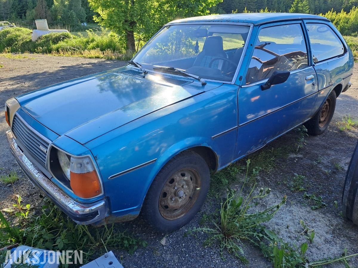 1977 Mazda 323 1.3, Restaureringsobjekt/delebil
