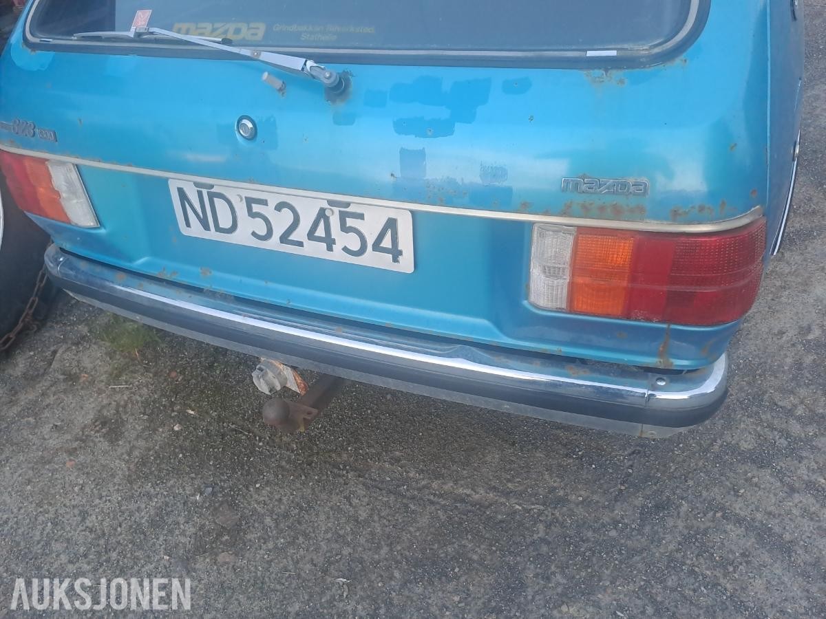 1977 Mazda 323 1.3, Restaureringsobjekt/delebil