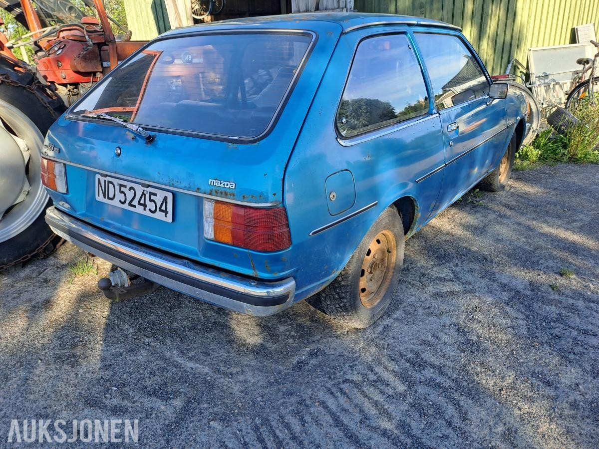 1977 Mazda 323 1.3, Restaureringsobjekt/delebil