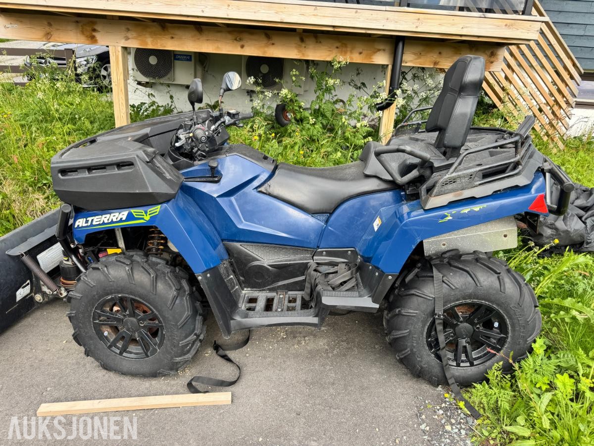 2020 Arctic Cat Alterra TRV 700 XT, Brøyteskjær, Vinsj