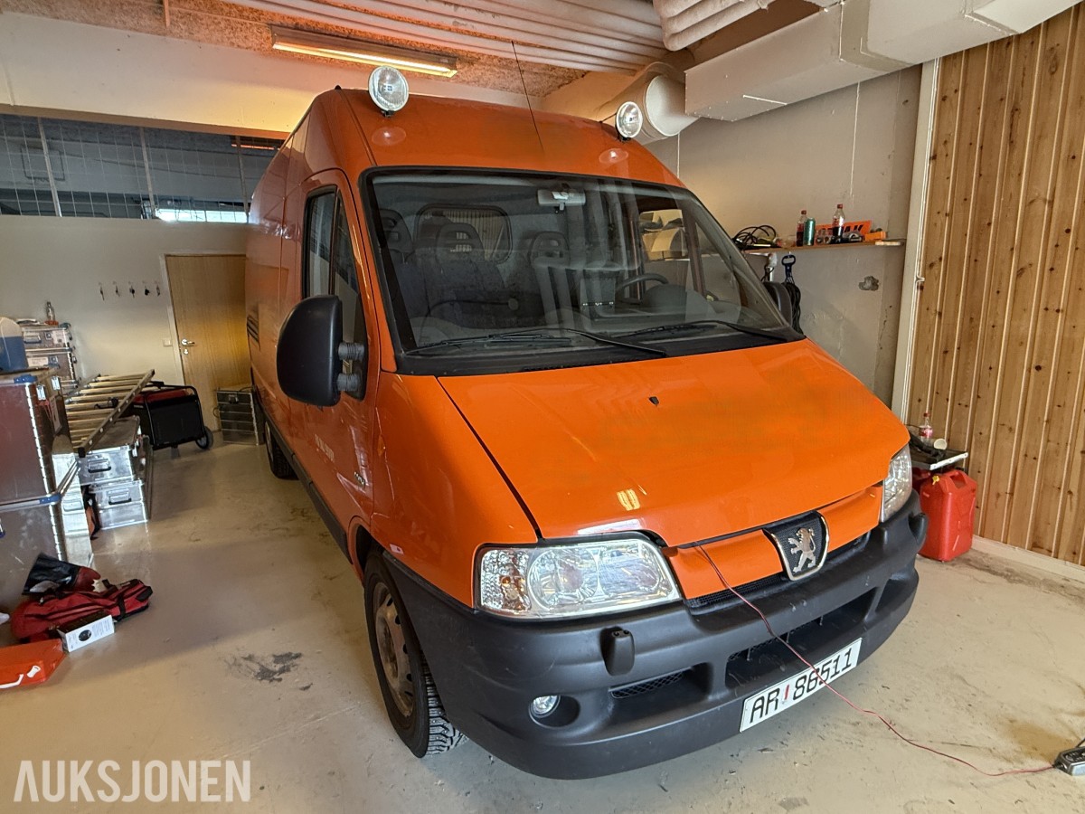2002 Peugeot Boxer 2.8HDI 127HK Varebil - Webasto