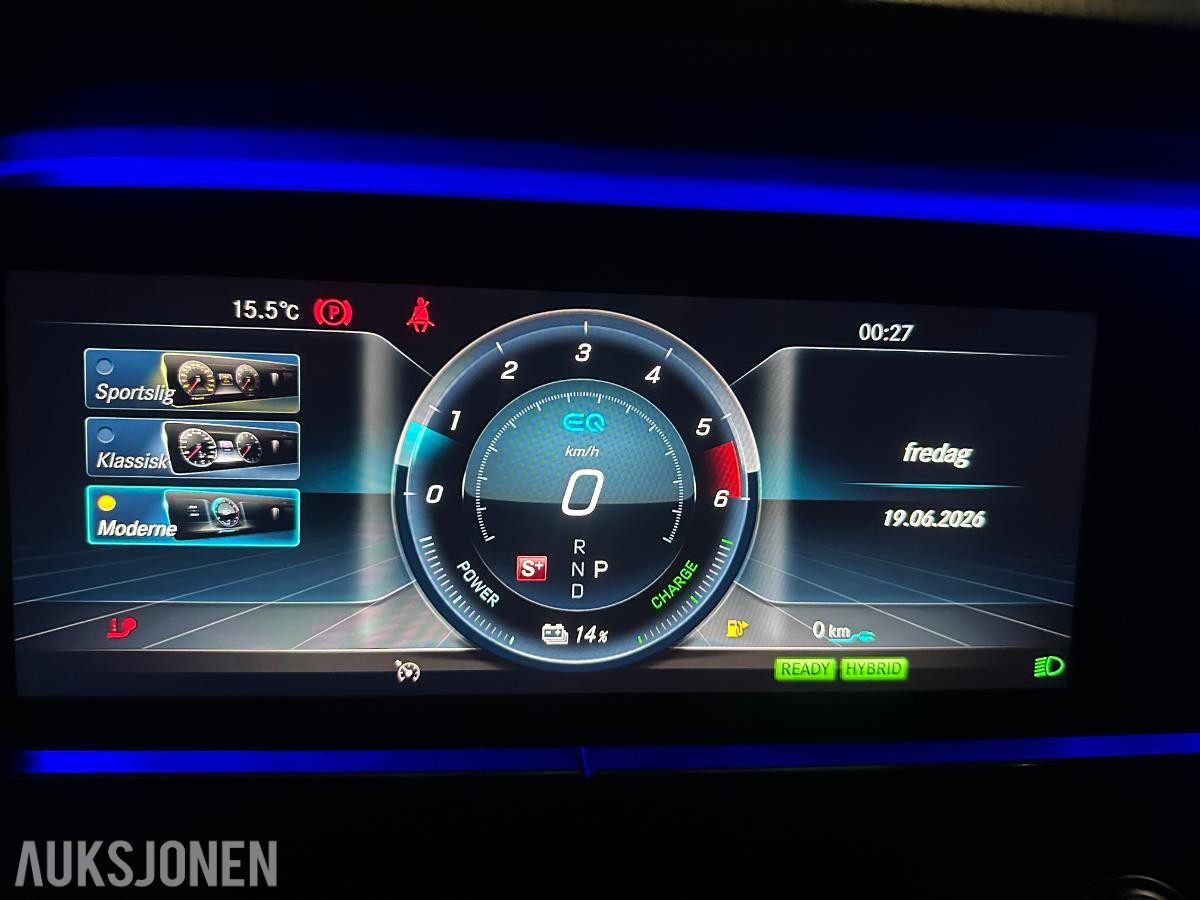 2020 Mercedes-Benz E300de, Adaptiv cruisekontroll, Burmester, Ryggekamera