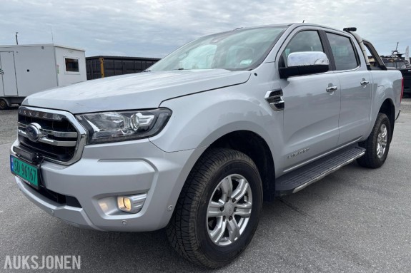 2020 FORD RANGER 2.0 TDCI 4X4 AUTOMAT LIMITED | SKINN | KAMERA | FULL SERVICE | INNREDNING | 121.955KM