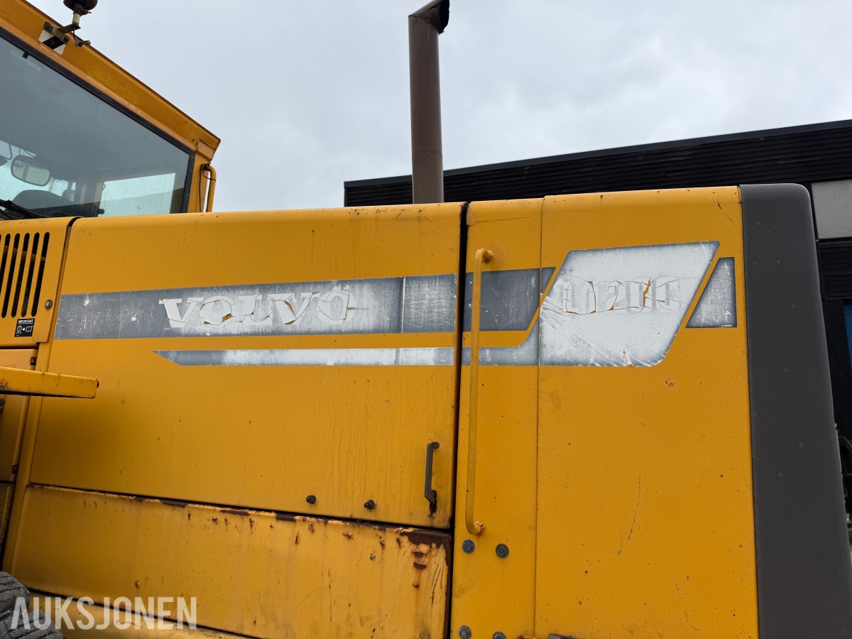 1999 Volvo L120C Hjullaster, grusskuffe, spakestyring, sentralsmøring