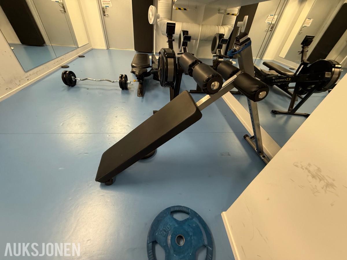 Body-Solid situp-/magbenk – profesjonell kvalitet