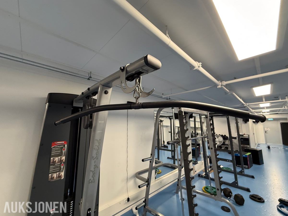 Body-Solid Pro Dual Lat Pulldown / Mid Row – Profesjonell ryggmaskin