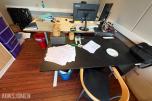 Komplett kontormiljø til salgs – kvalitetsmøbler, arbeidsstasjoner og inventar