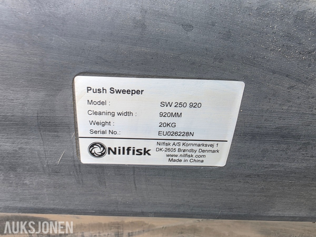 Nilfisk feiemaskin SW 250