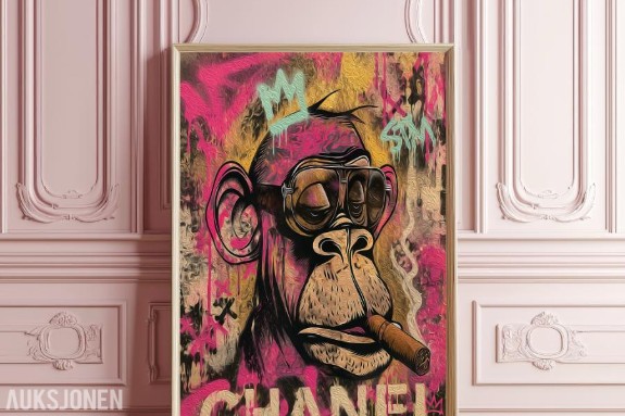 5 stk kunsttrykk - 50x70cm