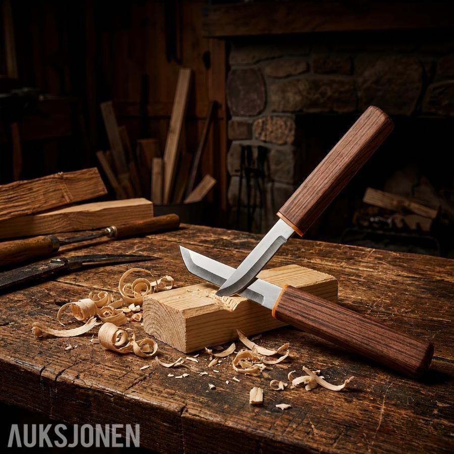 48 TIMERS AUKSJON – Sashimi-kniv + Dobbel Fruktkniv