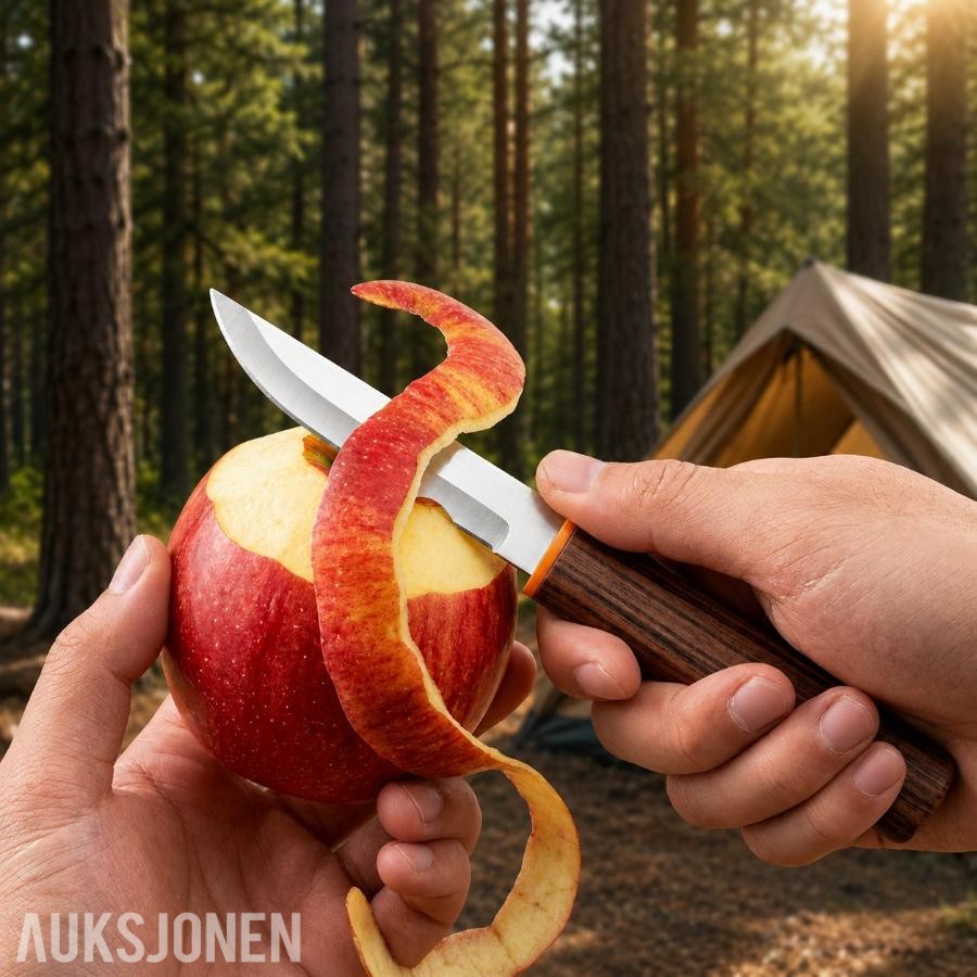 48 TIMERS AUKSJON - Eksklusivt 67-lags Damascus 2-delt knivsett + Fruktkniv