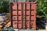 20 fots stålcontainer med innredning og utstyr