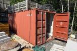 20 fots stålcontainer med innredning og utstyr